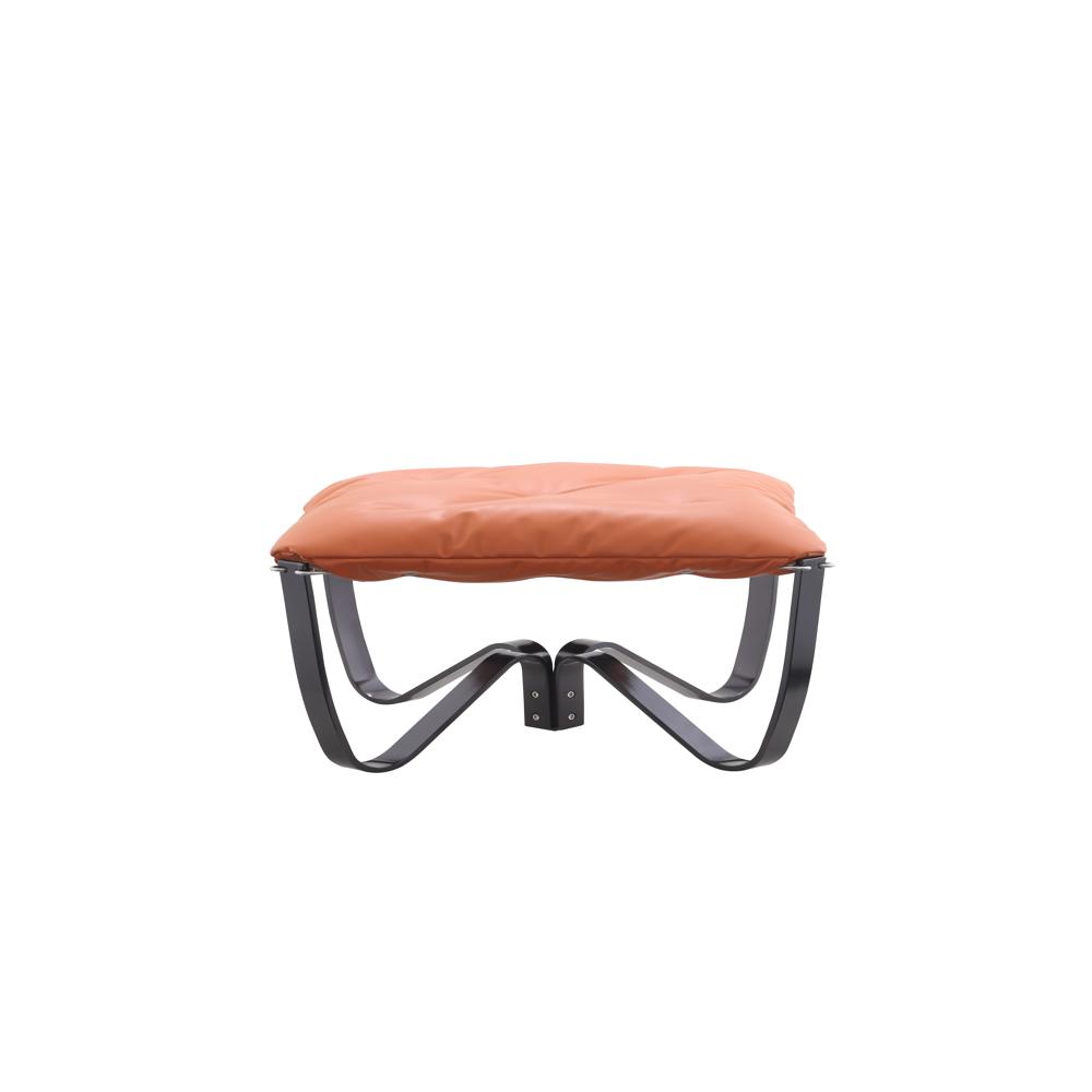 Cushioned Leather Leisure Chair