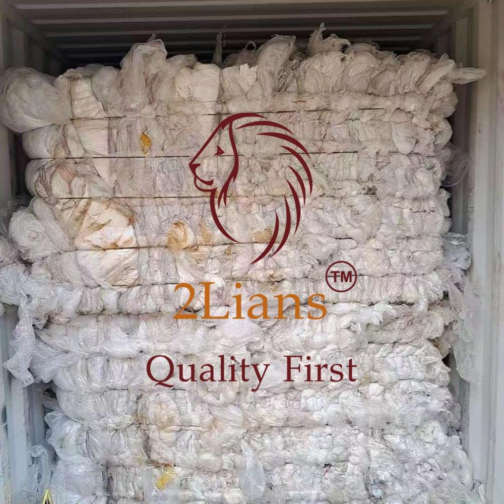 HDPE/LLDPE/LDPE Mixed film on bales  Natural color