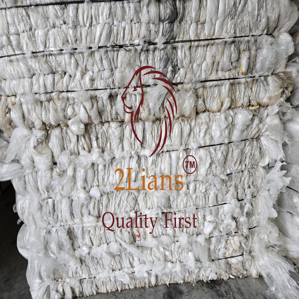 HDPE/LLDPE/LDPE Mixed film on bales Natural color