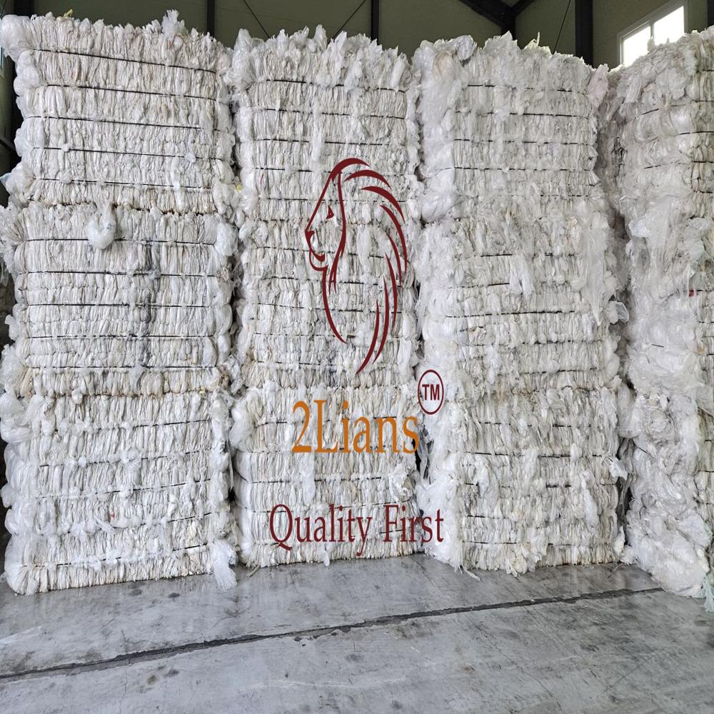 HDPE/LLDPE/LDPE Mixed film on bales Natural color