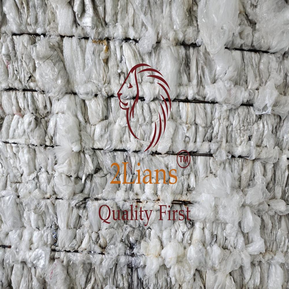 HDPE/LLDPE/LDPE Mixed film on bales Natural color