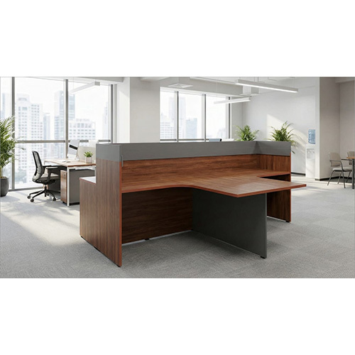 Work Station - Color: Light Maple & Grey