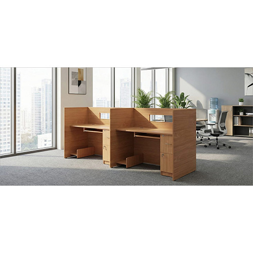 Work Station - Color: Light Maple & Grey