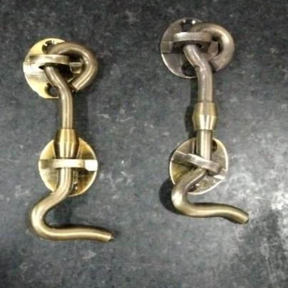 Brass Gate Hook - Color: Any