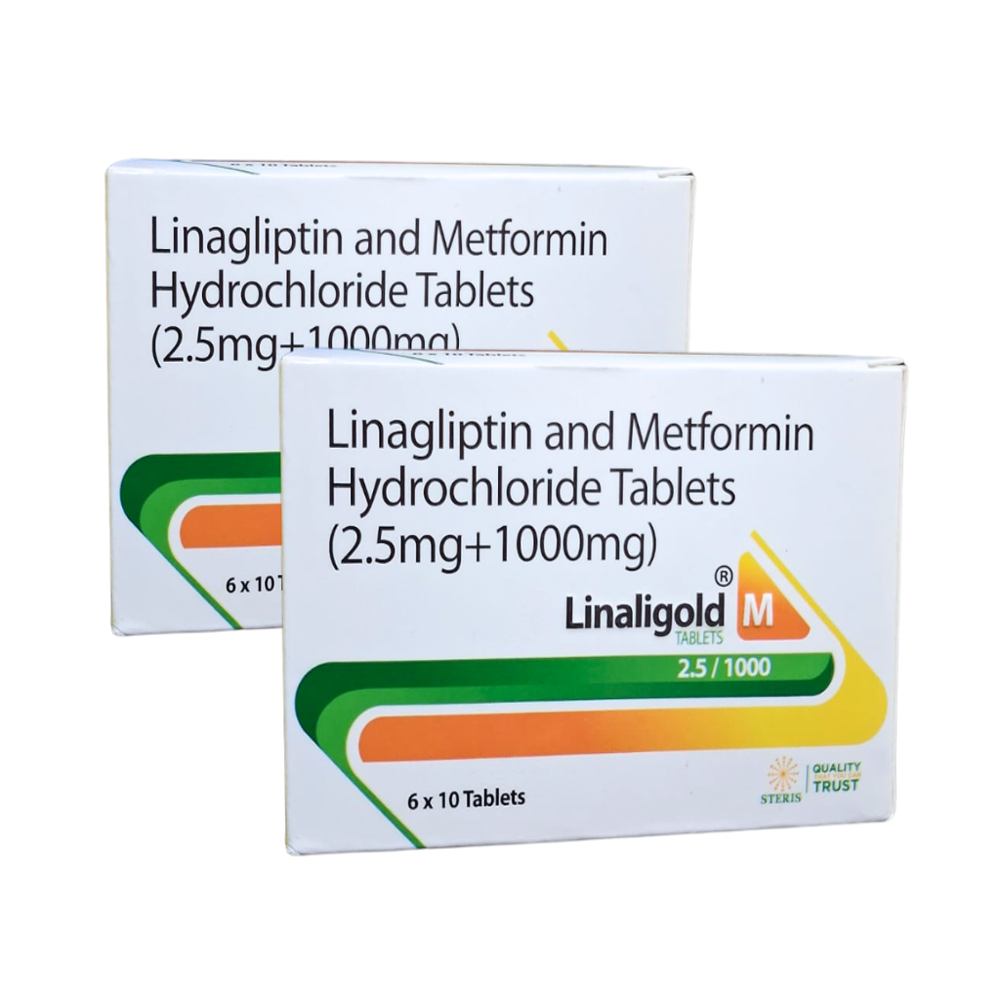 Metformin 1000mg & Linagliptin 2.5mg