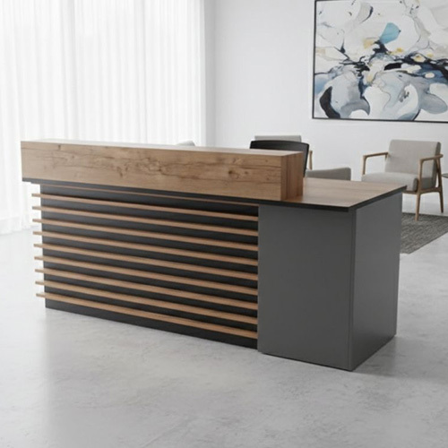Reception Tables - Color: White With Brown