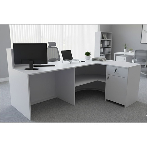 Reception Tables - Color: White With Brown