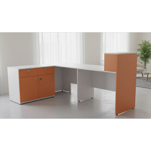 Reception Tables - Color: White With Brown