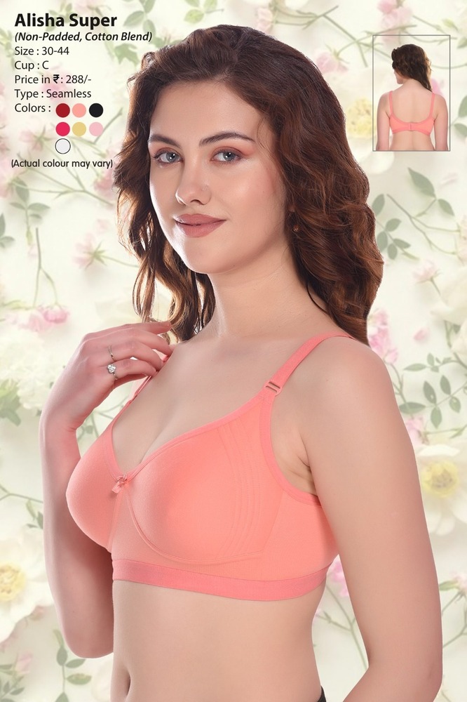 Peach Color Ladies Bra