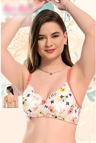 Moulded Foam TP Padded Seamless Nylon Lycra Bra