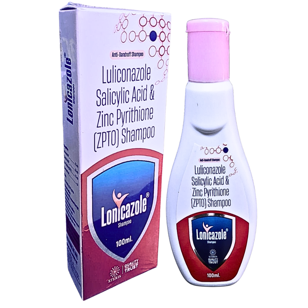 Luliconazole Salicylic Acid & Zinc Pyrithione (zpto) Shampoo - Life Span: 24 Months