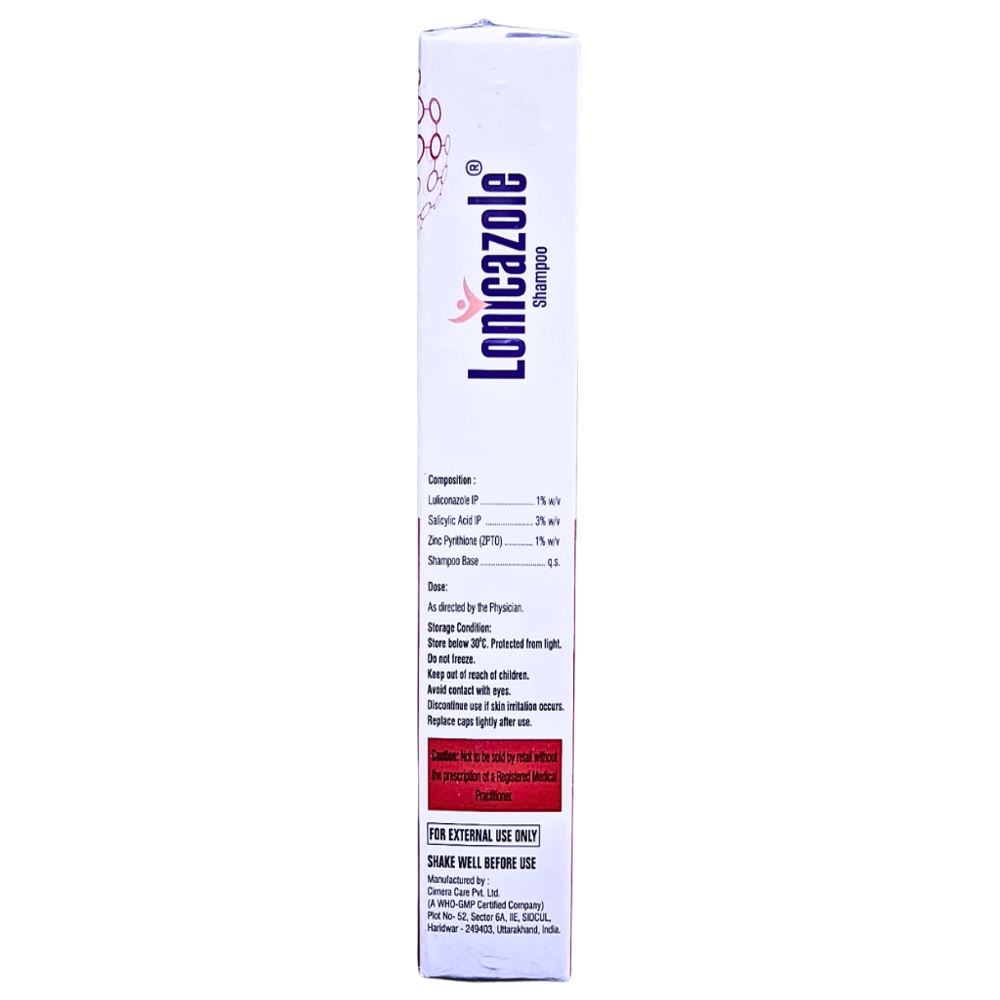 Luliconazole Salicylic Acid & Zinc Pyrithione (ZPTO) Shampoo