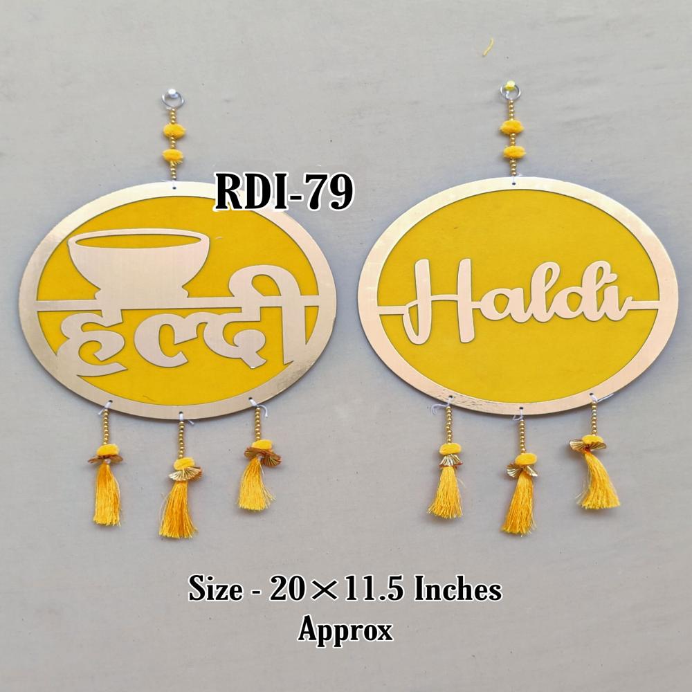 Haldi Wall Hanging Decorative Items