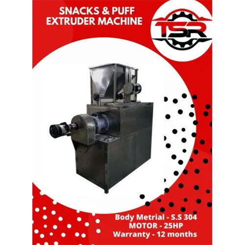 Automatic Snacks Puff Extruder Machine