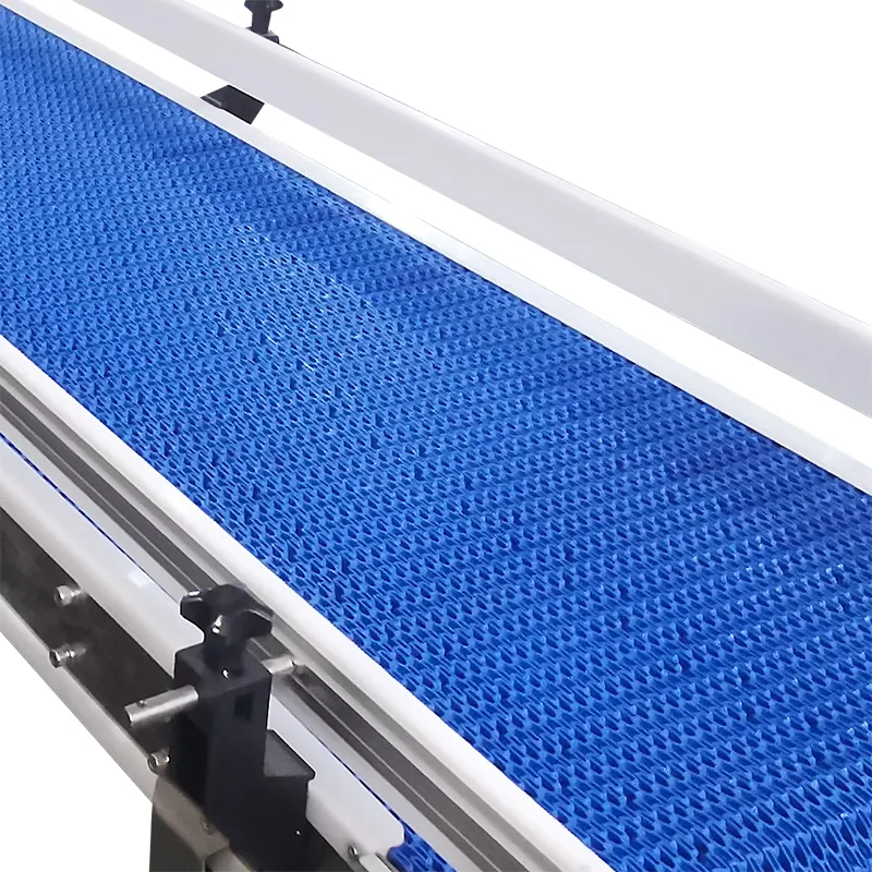 Modular Belt Conveyor - Belt Type: Flat Top / Flush Grid / Perforated (For Drainage)