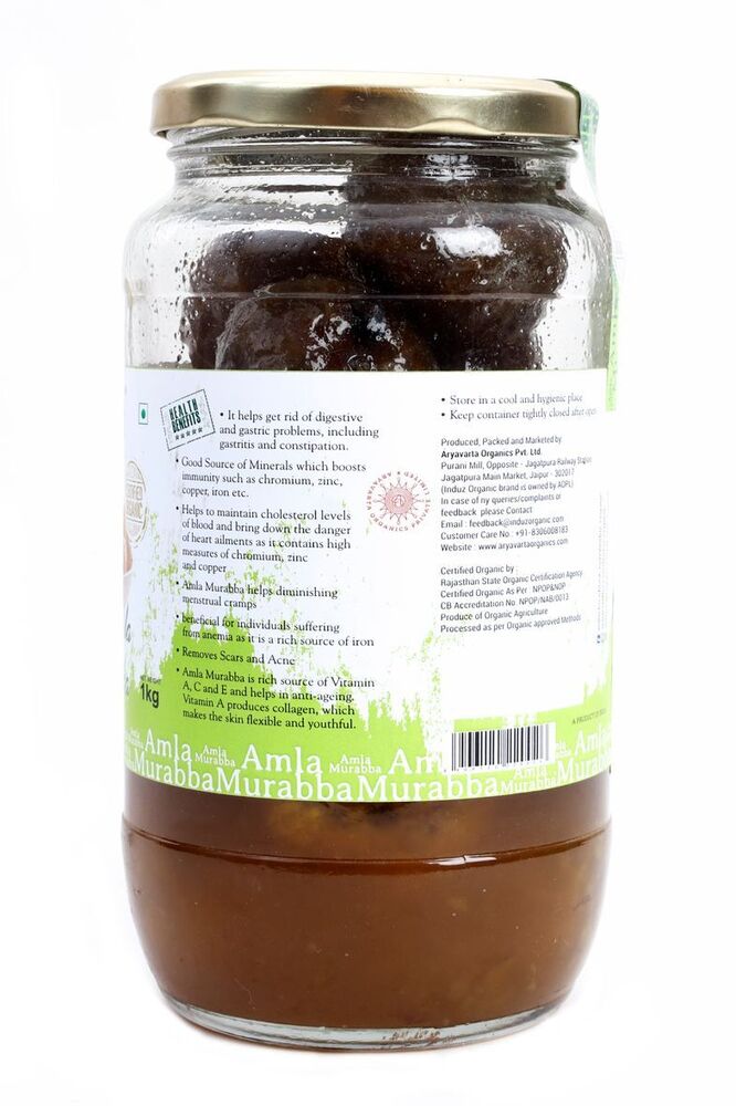 1 KG Organic Amla Murabba