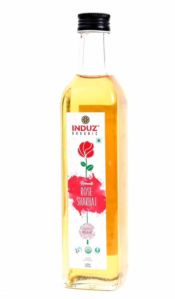 500 ML Organic Romantic Rose Sharbat