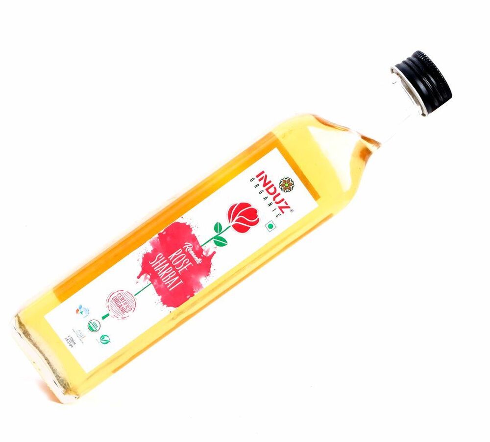 500 ML Organic Romantic Rose Sharbat