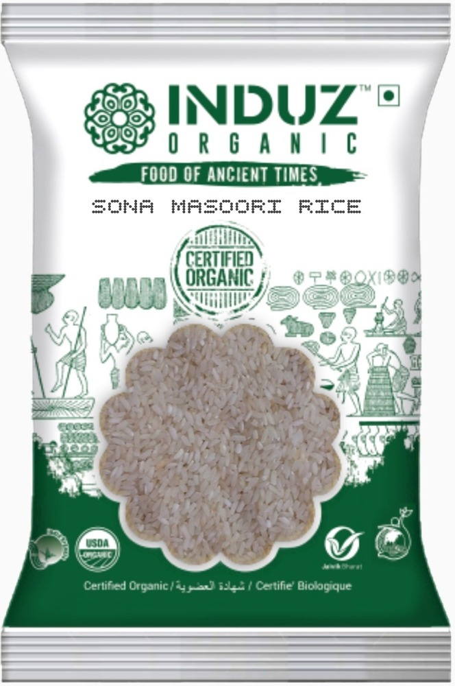 500 GM Organic Sona Masoori Rice
