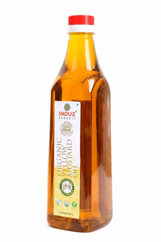 1 Ltr Organic Cold-Pressed Mustard Oil