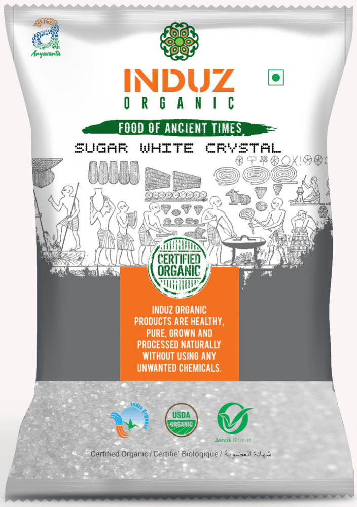 1 KG Organic White Sugar Crystal