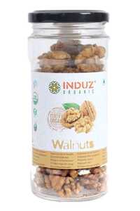 125 Gm Organic Walnut - Chandler Variety, Light Brown, Vacuum Sealed Pouch | Natural Nutty Flavor, Raw, Less Than 2% Broken