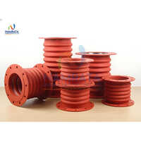 Silicone Rubber Expansion Bellows - 100% Silicone, 25-1200mm Diameter, Red/white/transparent, High Flexibility, Chemical Resistant, Self-extinguishing