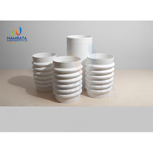 Milky white Silicon Rubber bellow