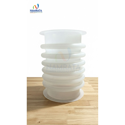 Silicone Transparent Rubber moulded bellow