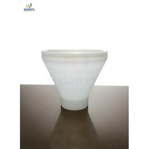 Silicone Transparent Rubber Conical Sleeve with inner side Coller