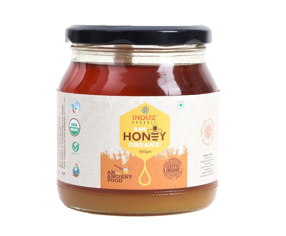600 GM Organic Raw Honey