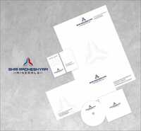 Standard Brand Letter Head - 100% Wood Pulp 90 Gsm A4, Blue & Red Pre-printed Header, High Opacity