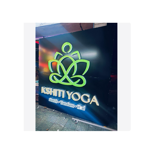 Aluminium Logo Sign Board