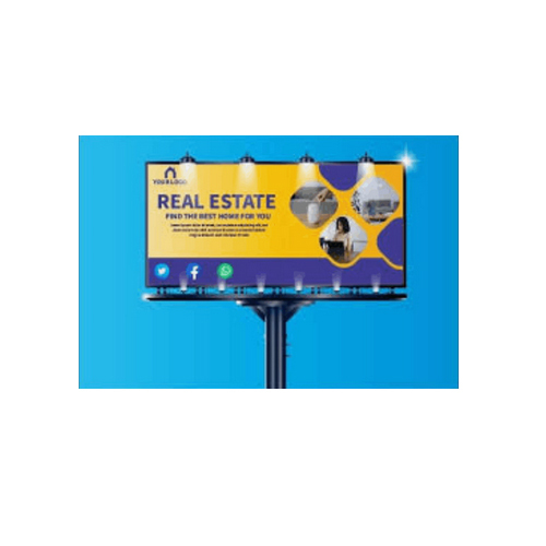 Mild Steel Hoarding Sign Board