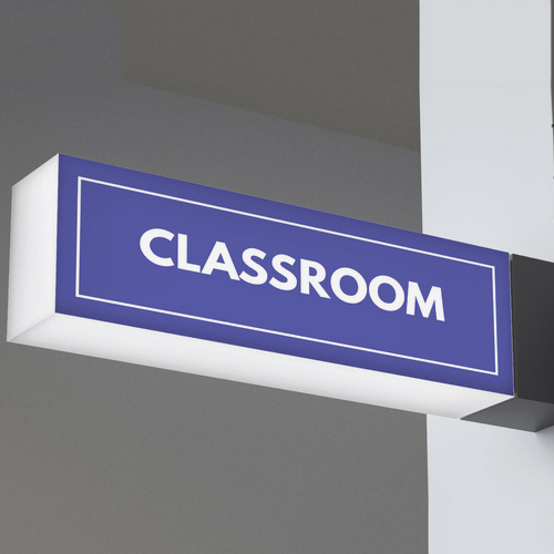 School Classroom Sign Board