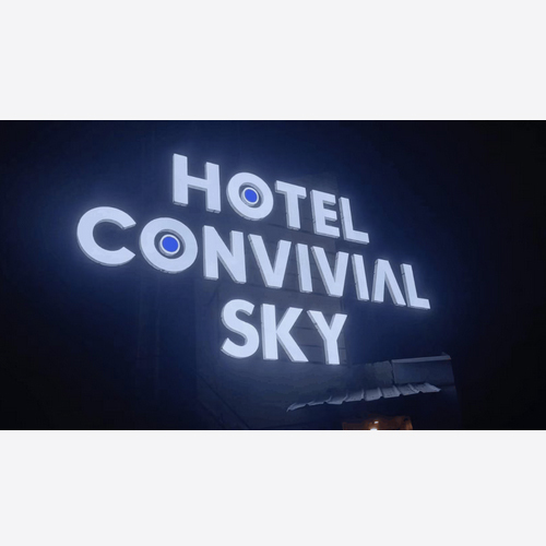 Rectangle Outdoor LED Sign Board