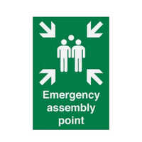 Emergency Safety Sign Board - Feature: Photoluminescent
