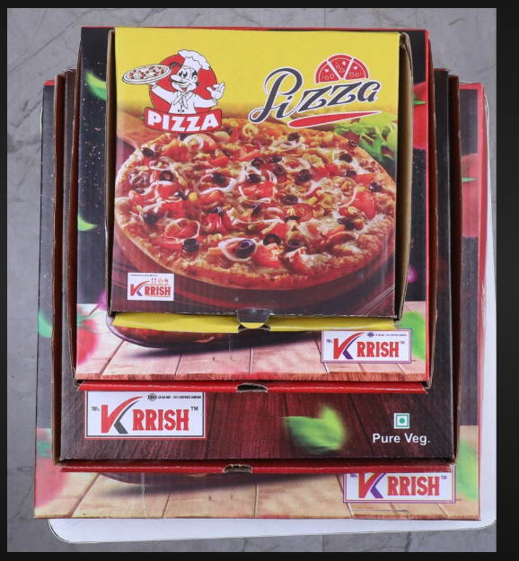 Pizza Box Small - Cardboard Material, 8-inch Size | Compact Design, Ideal For Personal Pizzas And Takeout, Eco-friendly Option