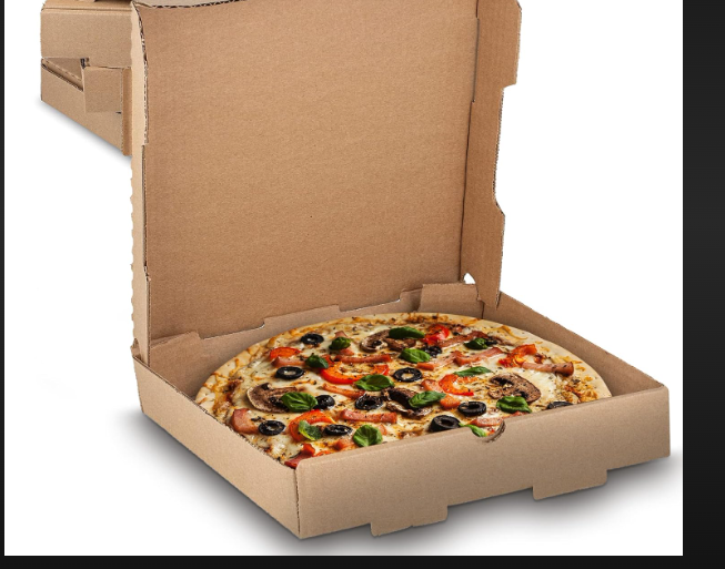 Pizza Box Small - Cardboard Material, 8-inch Size | Compact Design, Ideal For Personal Pizzas And Takeout, Eco-friendly Option