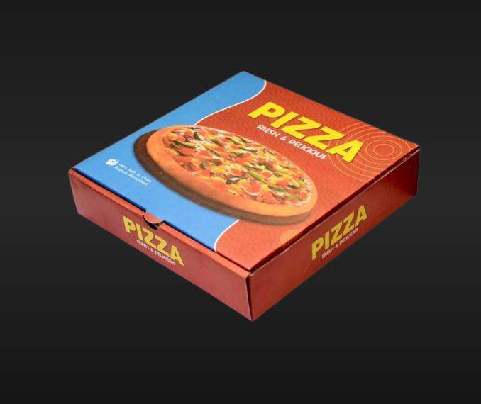 Pizza Box Small - Cardboard Material, 8-inch Size | Compact Design, Ideal For Personal Pizzas And Takeout, Eco-friendly Option