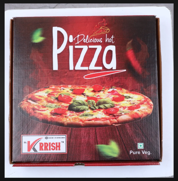 Pizza Box Small - Cardboard Material, 8-inch Size | Compact Design, Ideal For Personal Pizzas And Takeout, Eco-friendly Option