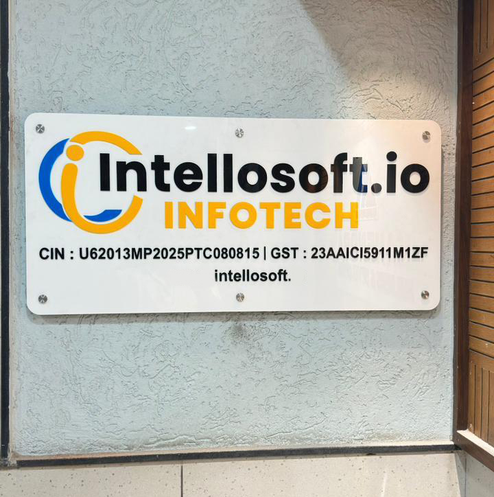 Acrylic LED Name Plate