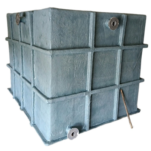 Frp Tank - Fiber Reinforced Plastic, 1,000-100,000 Liters, Green/custom, Glossy Finish, Uv & Corrosion Resistant, Leak-proof, Up To 120c