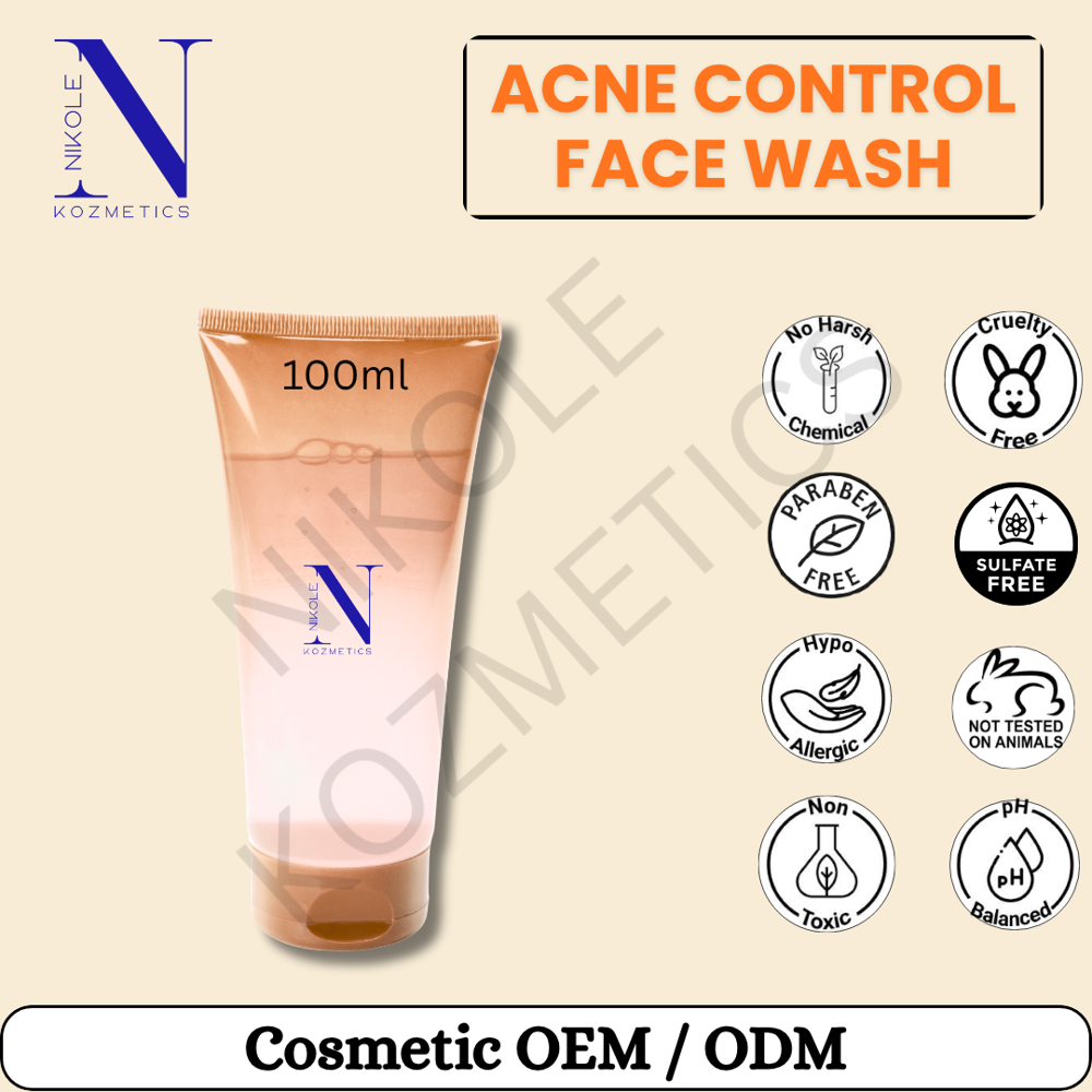 Acne Control Face Wash - Attributes: Smudge Proof