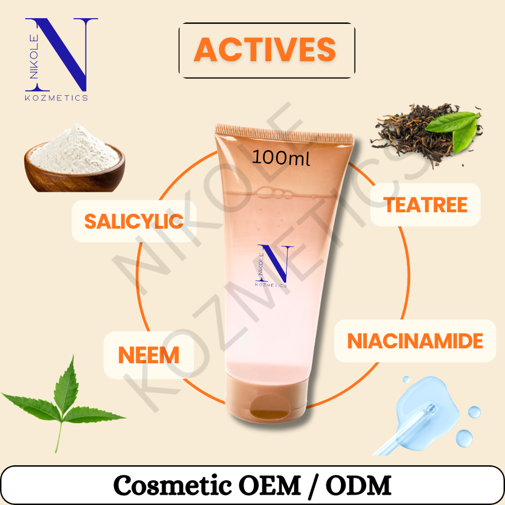 Acne Control Face Wash - Attributes: Smudge Proof