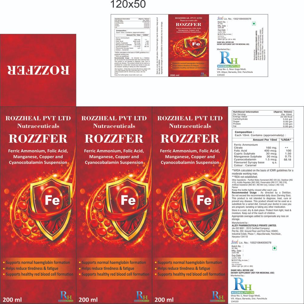 Ferric Ammonium with Folic Acid