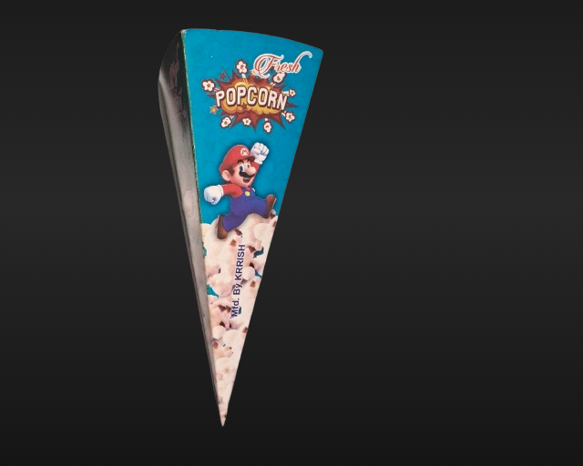 Popcorn Box Small - Lightweight Design | Perfectly Sized For Individual Snacking, Convenient For Sharing And Movie Nights