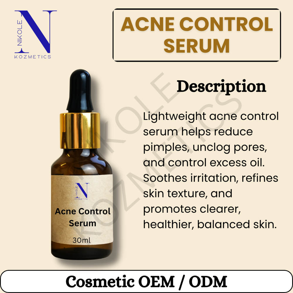 Acne Control Serum - Attributes: Uv Blocking