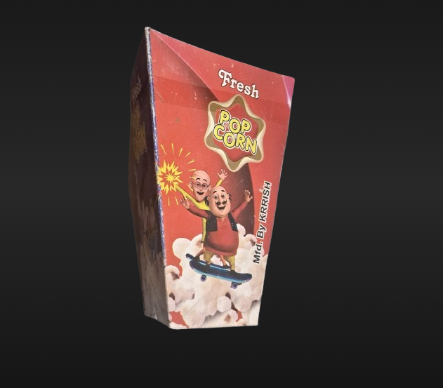 Popcorn Box Large - Big Size | Perfect For Movie Nights, Parties, And Events, Durable Design For Mess-free Snacking, Convenient Handling