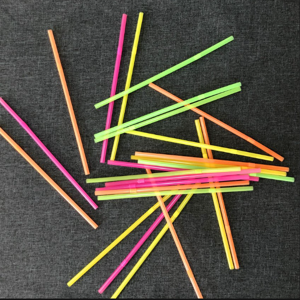 Plastic Straw - 5mm Straight Design | Ideal For Beverages And Smoothies, Durable Plastic Construction, Lightweight And Easy To Use